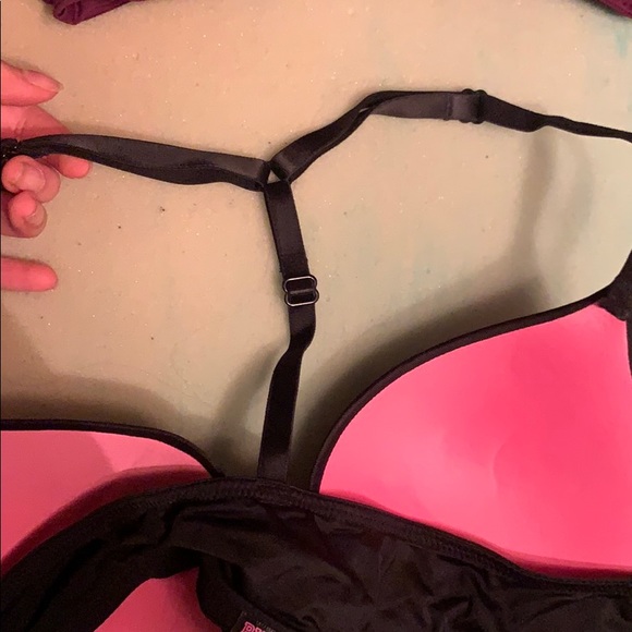 Pink branded bra - Picture 3 of 4